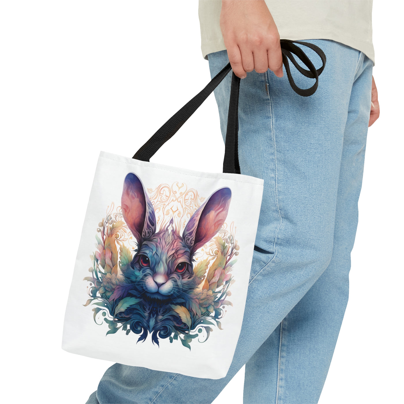 Halloween Bunny Boo Blueboy_Tote Bag (AOP)