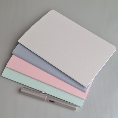 Pastel Bliss Handmade Cahier 4 Pack - The Chronicles of LZ