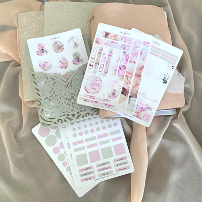 Crystal Sage Florals Sticker Kits - The Chronicles of LZ